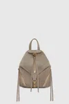 Rebecca Minkoff Convertible Mini Julian Backpack Bag In Orange