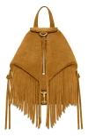 Rebecca Minkoff Convertible Mini Julian Backpack In Gold