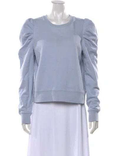 Pre-owned Rebecca Minkoff Crew Neck Sweater In Blue