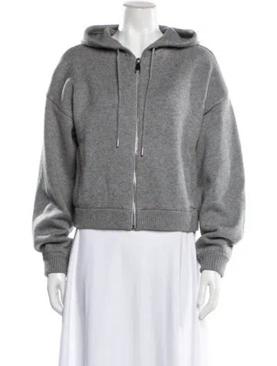 Pre-owned Rebecca Minkoff Crew Neck Sweater In Gray