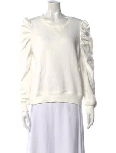 Pre-owned Rebecca Minkoff Crew Neck Sweater In Neutrals