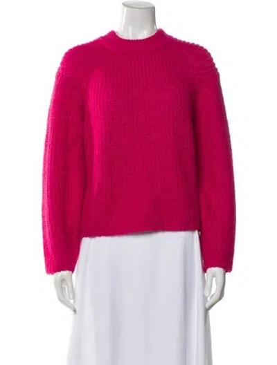Pre-owned Rebecca Minkoff Crew Neck Sweater In Pink