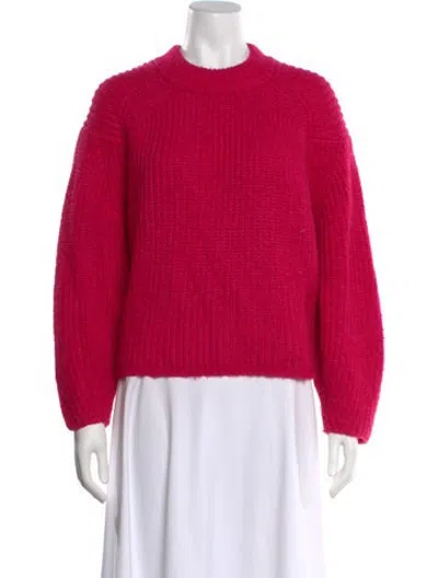 Pre-owned Rebecca Minkoff Crew Neck Sweater In Pink