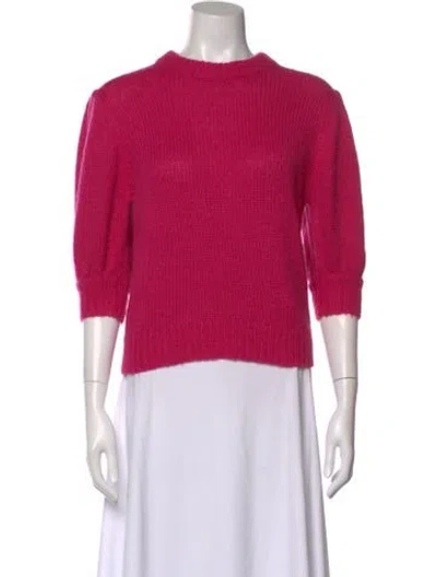 Pre-owned Rebecca Minkoff Crew Neck Sweater W/ Tags In Pink