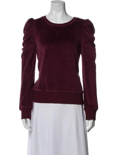 Pre-owned Rebecca Minkoff Crew Neck Sweater In White