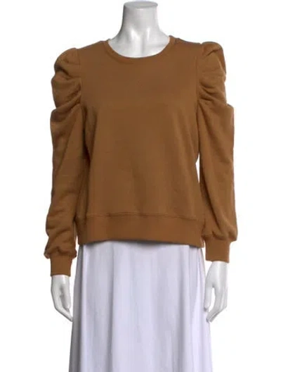 Pre-owned Rebecca Minkoff Crew Neck Sweater In Yellow