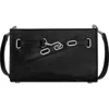 Rebecca Minkoff Crosby Suede Crossbody Bag In Black