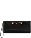 Rebecca Minkoff Curb Link Clutch In Black