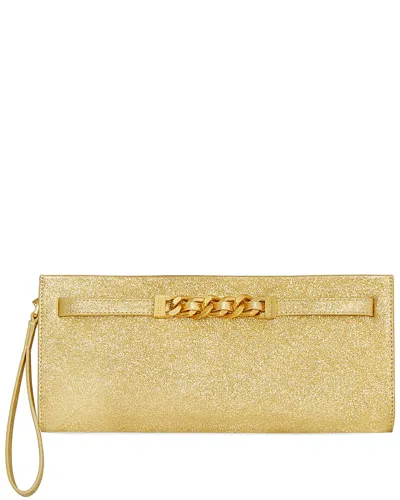 Rebecca Minkoff Curb Link Clutch In Gold