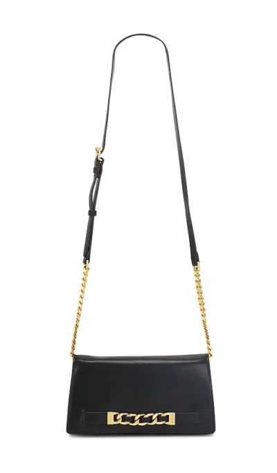Rebecca Minkoff Curb Link Crossbody Bag In 黑色
