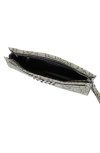 Rebecca Minkoff Curb Link Snakeskin Print Faux Leather Clutch