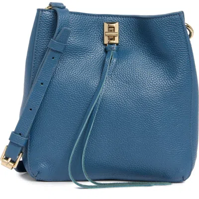 Rebecca Minkoff Darren Bucket Bag In Cielo
