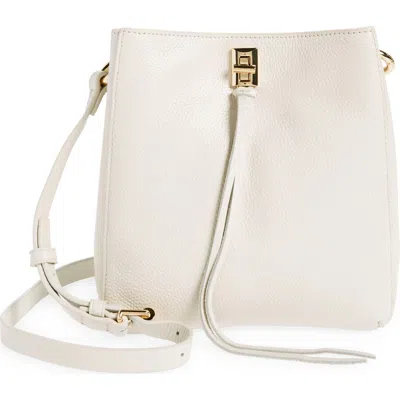 Rebecca Minkoff Darren Bucket Bag In White