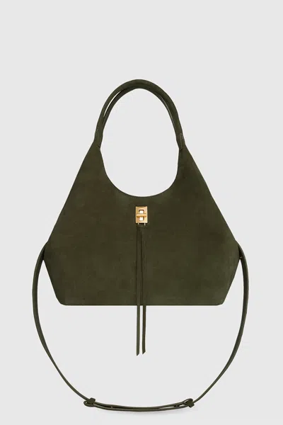 Rebecca Minkoff Darren Carrysome Bag In Green