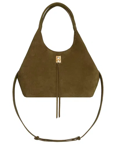 Rebecca Minkoff Darren Carrysome Leather Crossbody In Purple