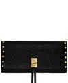Rebecca Minkoff Darren Continental Card Case Wallet In Black