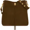 Rebecca Minkoff Darren Deerskin Leather Shoulder Bag In Brown