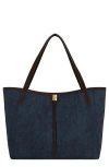 Rebecca Minkoff Darren Denim Tote Bag In Multi