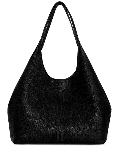 Rebecca Minkoff Darren Extra-large Leather Signature Carryall In Black