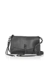 Rebecca Minkoff Darren Leather Crossbody In Black