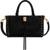 Rebecca Minkoff Darren Leather Top Handle Bag In Black