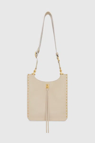 Rebecca Minkoff Darren Medium Feed Bag In Stone