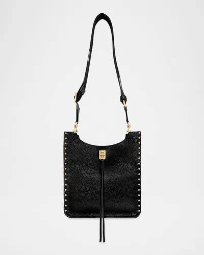 Rebecca Minkoff Darren Medium Feed Shoulder Bag In Black