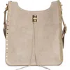 Rebecca Minkoff Darren Medium Suede Feed Crossbody Bag