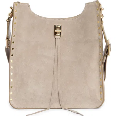 Rebecca Minkoff Darren Medium Suede Feed Crossbody Bag