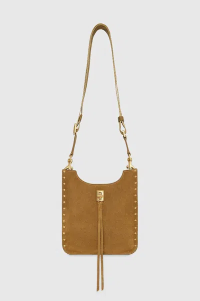 Rebecca Minkoff Darren Mini Feed Bag In Brown