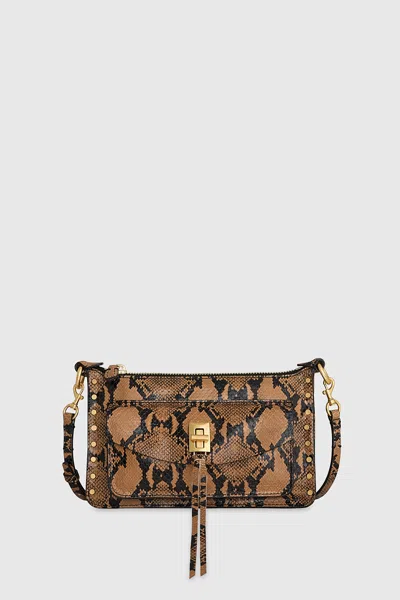 Rebecca Minkoff Darren Mini Top Zip Crossbody Bag In Multi