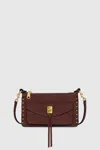 Rebecca Minkoff Darren Mini Top Zip Crossbody Bag In Red