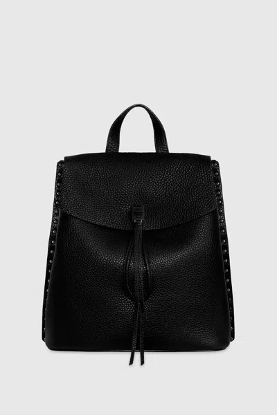 Rebecca Minkoff Darren Signature Backpack Bag In Black