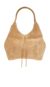 Rebecca Minkoff Darren Signature Carryall Bag In 果仁糖色