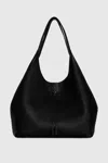 Rebecca Minkoff Darren Signature Carryall Bag In Black/black Shellac