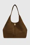Rebecca Minkoff Darren Signature Carryall Bag In Brown