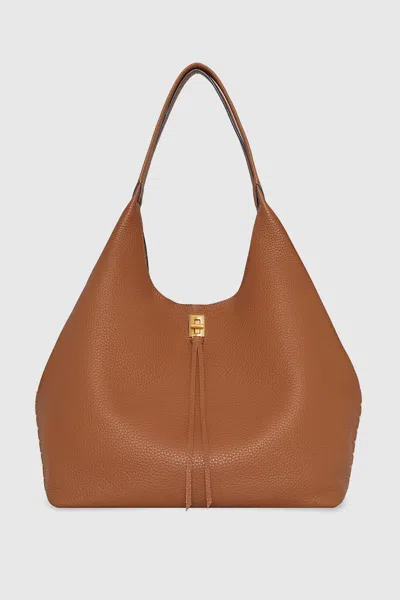 Rebecca Minkoff Darren Signature Carryall Bag In Brown