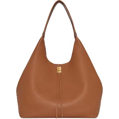 Rebecca Minkoff Darren Signature Leather Tote Bag In Caramello