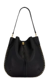 Rebecca Minkoff Darren Slim Hobo Bag In Black