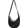 Rebecca Minkoff Darren Small Crescent Crossbody Bag In Black