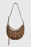 Rebecca Minkoff Darren Small Crescent Crossbody Bag In Multi