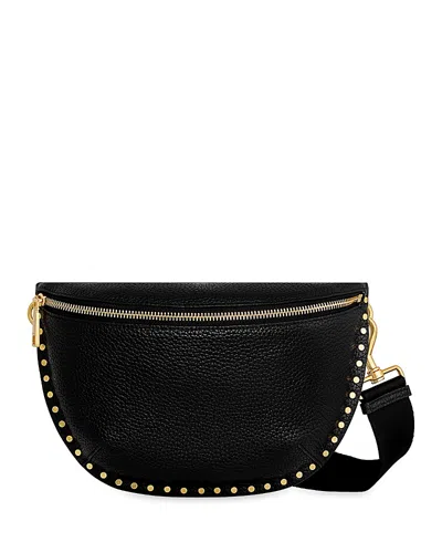 Rebecca Minkoff Darren Small Leather Sling Bag In Black