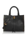 Rebecca Minkoff Darren Small Leather Tote In Shadow