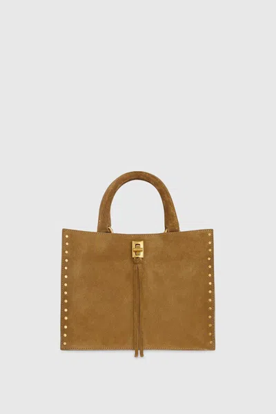 Rebecca Minkoff Darren Small Tote Bag In Brown