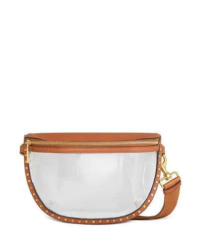 Rebecca Minkoff Darren Stadium Sling Bag In Neutral