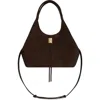 Rebecca Minkoff Darren Suede Carrysome Bag In Brown