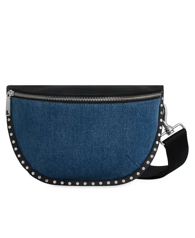 Rebecca Minkoff Darren Surplus Denim Small Sling Handbag In Blue