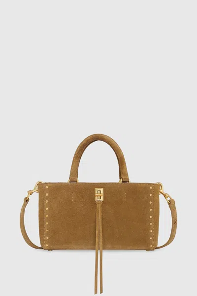 Rebecca Minkoff Darren Top Handle Crossbody Bag In Brown