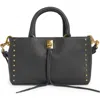 Rebecca Minkoff Darren Top Handle Leather Crossbody Bag In Gray