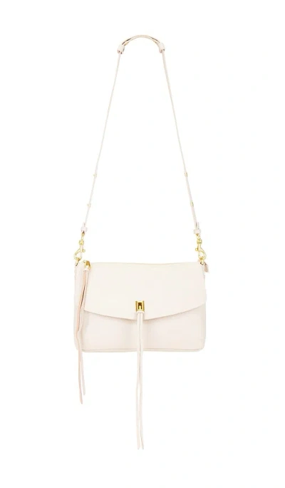Rebecca Minkoff Darren Top Zip Shoulder Bag In Gray